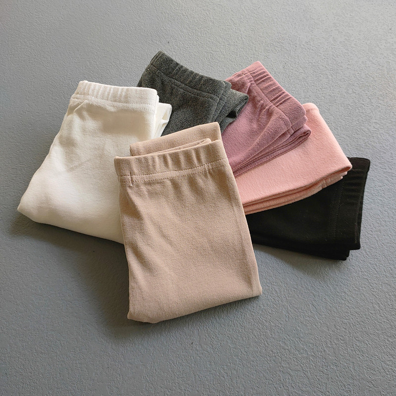 Dječja odjeća Four Seasons Tajice za djevojčice Elastične uske hlače Boje bombona Djevojačke pamučne tajice Dječje hlače