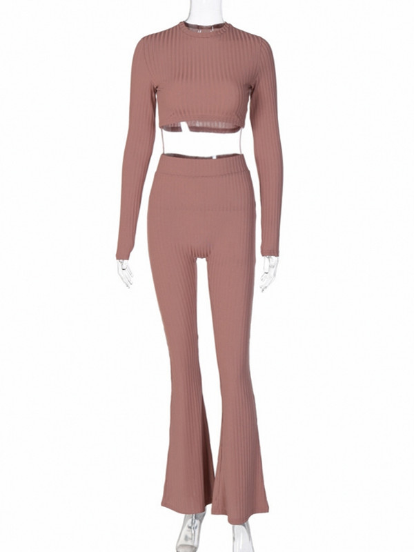 Kompleti od 2 komada 2023 Jesen Zima Žensko odijelo Hlače Klasična odjeća Široka dvodijelna majica i hlače Ležerna trenirka Ženska