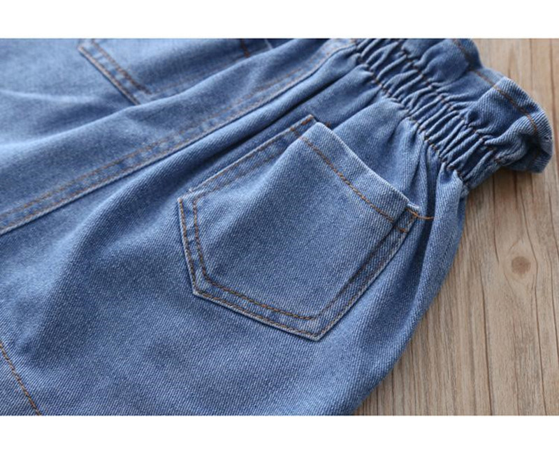 Suvised tüdrukute seelikud, laste kevadised Korea seelikud, teismeliste tüdrukute mood tuunika teksaseelikud, lühikesed püksid 2-13 a.