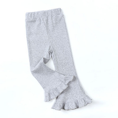 Ljeto 2023 Kids Tales Baby Girls Vintage Stripe Elastic Slim Flare Hlače Tajice visokog struka Prazne hlače s volanima Odjeća za djevojčice