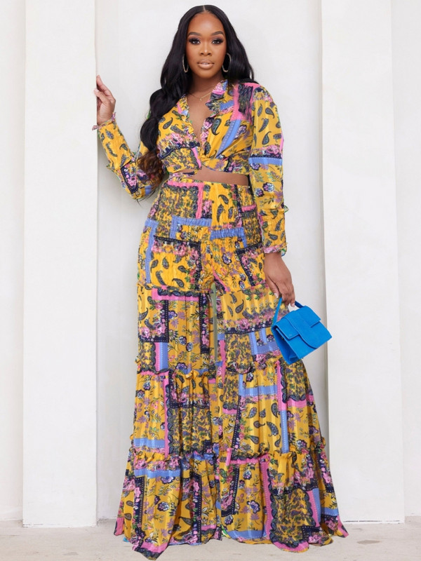 Vară, toamnă, 2 piese, set femei, cămașă cu mânecă lungă, bluză, top și pantaloni, costume, ținute, modă, birou, damă, seturi asortate ținută