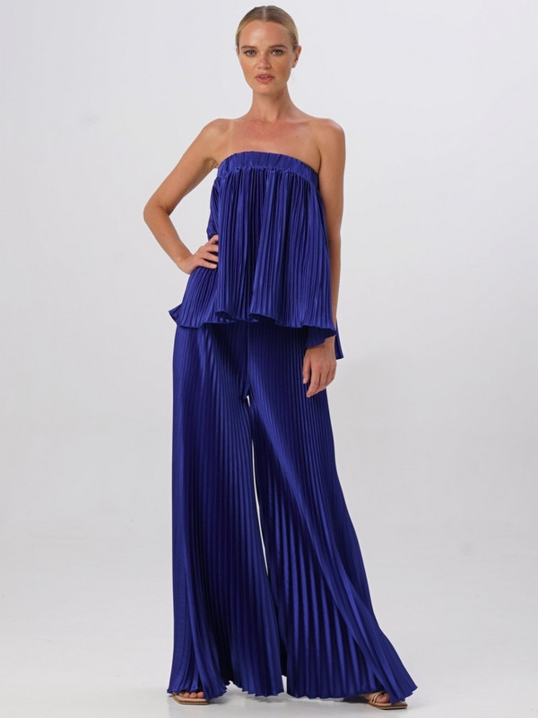 Γυναικεία σετ 2 τεμαχίων 2023 Νέα άφιξη Καλοκαιρινή ασορτί Σετ Εκτύπωση Σετ δύο τεμαχίων Αμάνικο μπλουζάκι και παντελόνι Κοστούμια Ρούχα