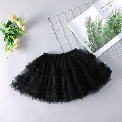 Temperament Girls Fluffy Suknja Princess Mrežasta Mini suknja 2023 Nova dječja moda Four Seasons Svestrana Performance Suknja 2-8T