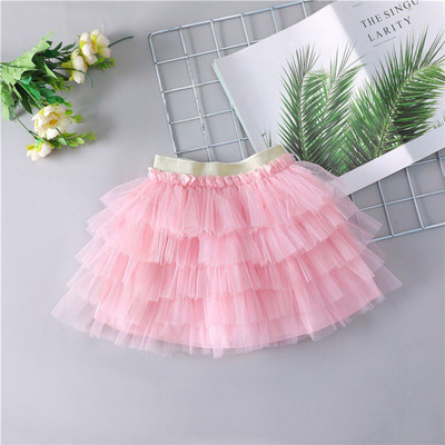 Temperament Girls Fluffy Suknja Princess Mrežasta Mini suknja 2023 Nova dječja moda Four Seasons Svestrana Performance Suknja 2-8T