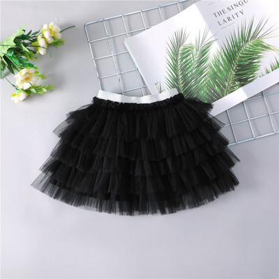 Temperament Girls Fluffy Suknja Princess Mrežasta Mini suknja 2023 Nova dječja moda Four Seasons Svestrana Performance Suknja 2-8T