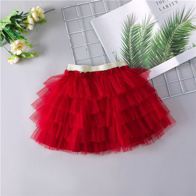 Temperament Girls Fluffy Suknja Princess Mrežasta Mini suknja 2023 Nova dječja moda Four Seasons Svestrana Performance Suknja 2-8T