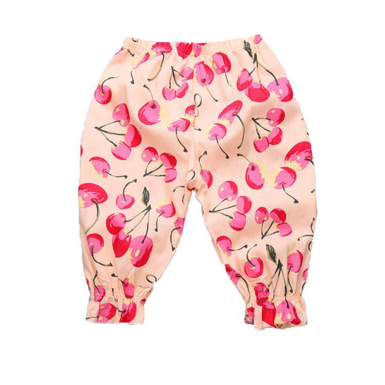 Nauja 100 % medvilnės vaikų vasara berniukams Mergaitėms Plonos nuo uodų laisvos kelnės Mosquito Hareme Kelnės kūdikių pižama Laisvalaikio drabužiai