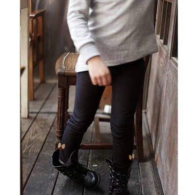 Visokokvalitetne zimske dječje hlače za djevojčice Dječje debele tople zimske proljetne Jean mašne Tajice za djevojčice Dječje hlače Dječje hlače