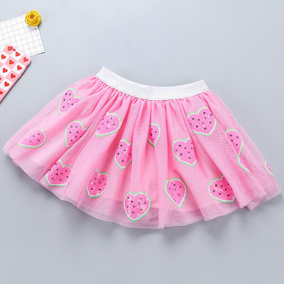 Suknje za djevojčice sa šljokicama Odjeća za bebe Rainbow Plisirana suknja Dječja suknja princeze Baletna tutu mrežasta suknja za djevojčice Dječje suknje za zabave