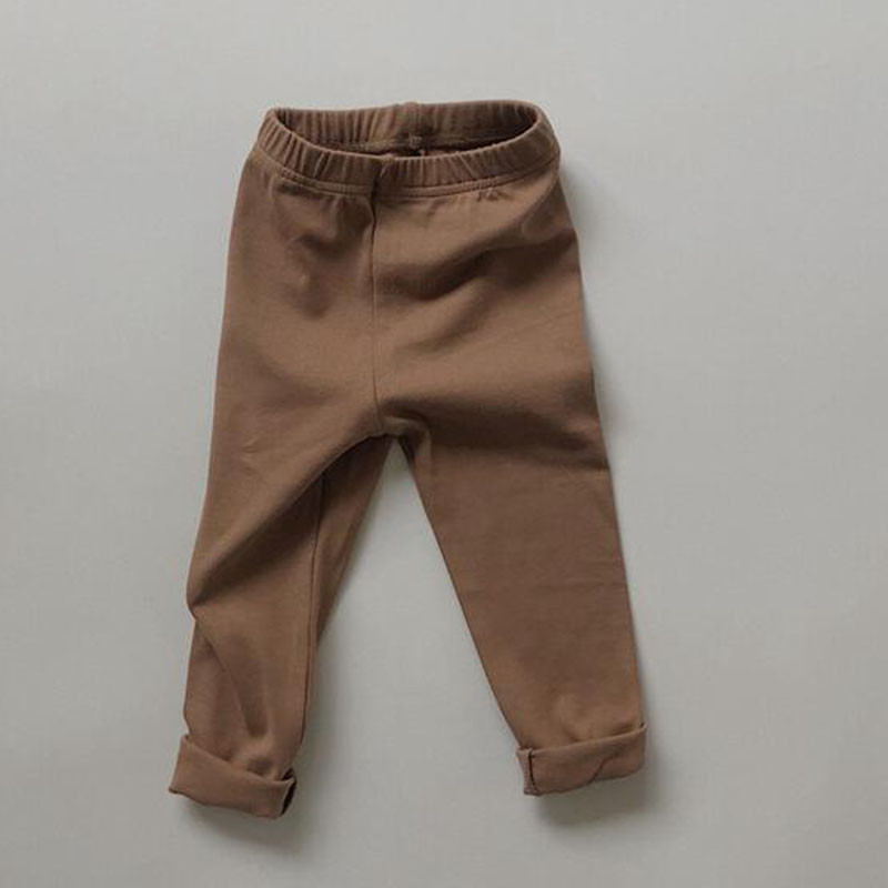 Dječje prugaste tajice Jednobojne vintage tajice Hlače s elastičnim strukom 1-6 godina Dječje ležerne hlače Proljeće Jesen Hlače za djevojčice