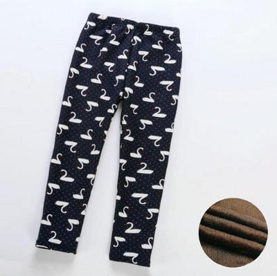 Χειμερινό κολάν για κορίτσια 2022 Χοντρό ζεστό παντελόνι για κορίτσια Leopard Plus Velvet Παιδικό κολάν βελούδινο παιδικό παντελόνι για κορίτσια ρούχα