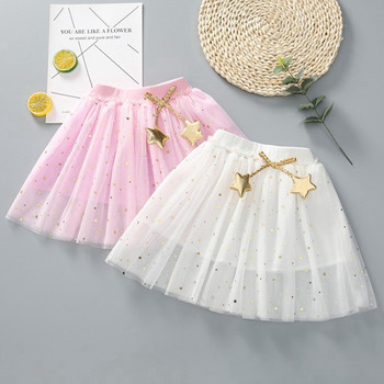 COOTELILI Παιδική Baby Star Glitter Dance Tutu Φούστα για κοριτσάκι παγιέτα 3 στρωμάτων Παιδικά ρούχα Παιδικά Chiffon Princess