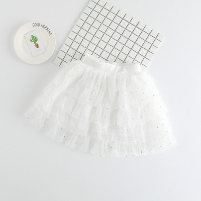 COOTELILI Dječja Baby Star svjetlucava plesna tutu suknja za djevojčice, šljokice, 3 sloja Odjeća za malu djecu, Dječja šifonska suknja princeze