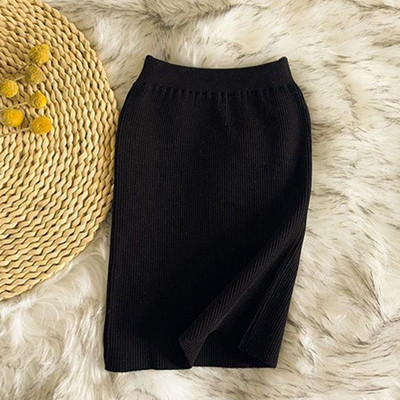 Proljeće Jesen Zima Dječja Toddler Rastezljiva Bodycon Suknja Djevojčice Pletena Suknja Donji dio Suknje Za Djecu Dječja Odjeća