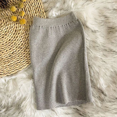 Proljeće Jesen Zima Dječja Toddler Rastezljiva Bodycon Suknja Djevojčice Pletena Suknja Donji dio Suknje Za Djecu Dječja Odjeća