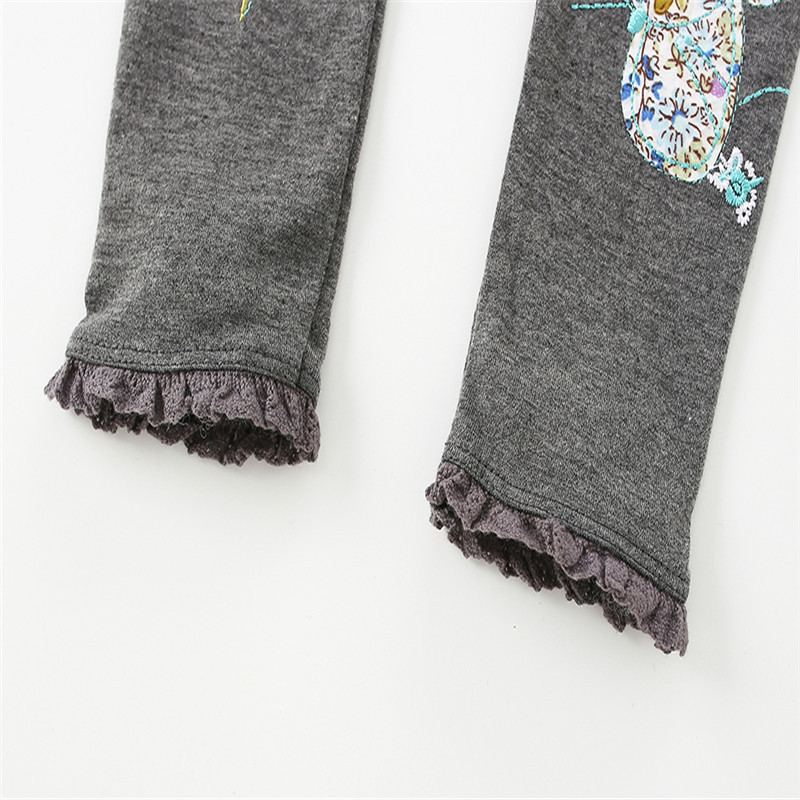 Hüppemeetrid Laste Sügis Kevad Tüdrukud Retuusid Püksid Hiir Tikand Armsad Täispikad Püksid Püksid Laste Riided