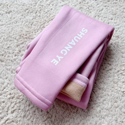 Sweet Girls Tajice s mašnom Baršunaste hlače Jesen Zima Dječje Pamučne rastezljive Tople hlače Uske hlače za djevojčice s elastičnim strukom