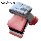 Tajice za djevojčice 2023. Jesen Proljeće Zima Dječje Plus Baršunaste hlače Zadebljane Tople duge hlače za djecu Bebe uske pencil hlače