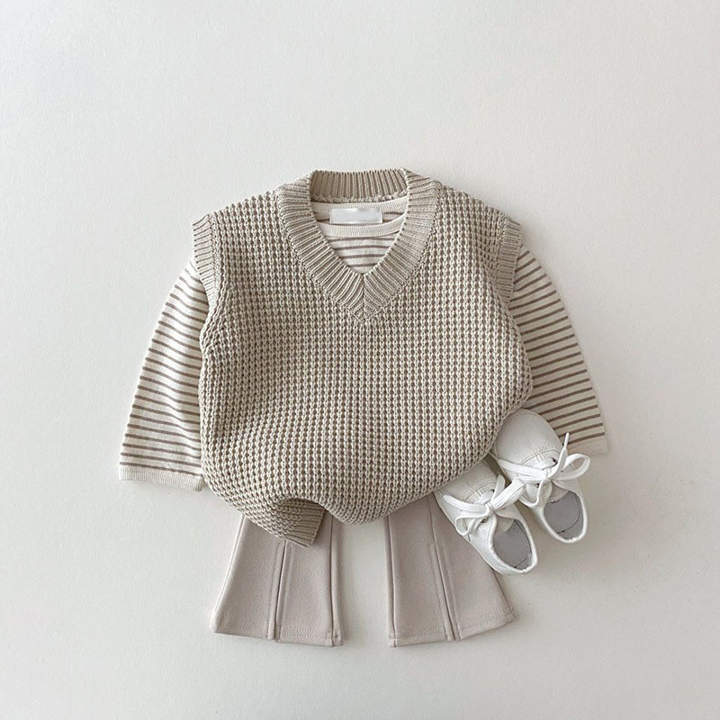 Ανοιξιάτικο φθινόπωρο 2022 Νέο παντελόνι Κορεατικού στυλ παιδικό μπροστινό παντελόνι σπαστό κέρατο Παιδικό παντελόνι Μοντέρνο παντελόνι για κορίτσια