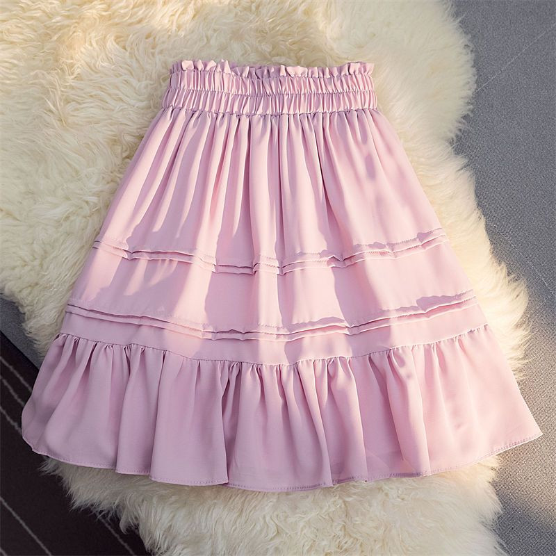 Ljetne dječje suknje 2023. Nove tanke suknje A kroja za velike djevojčice Dječja odjeća