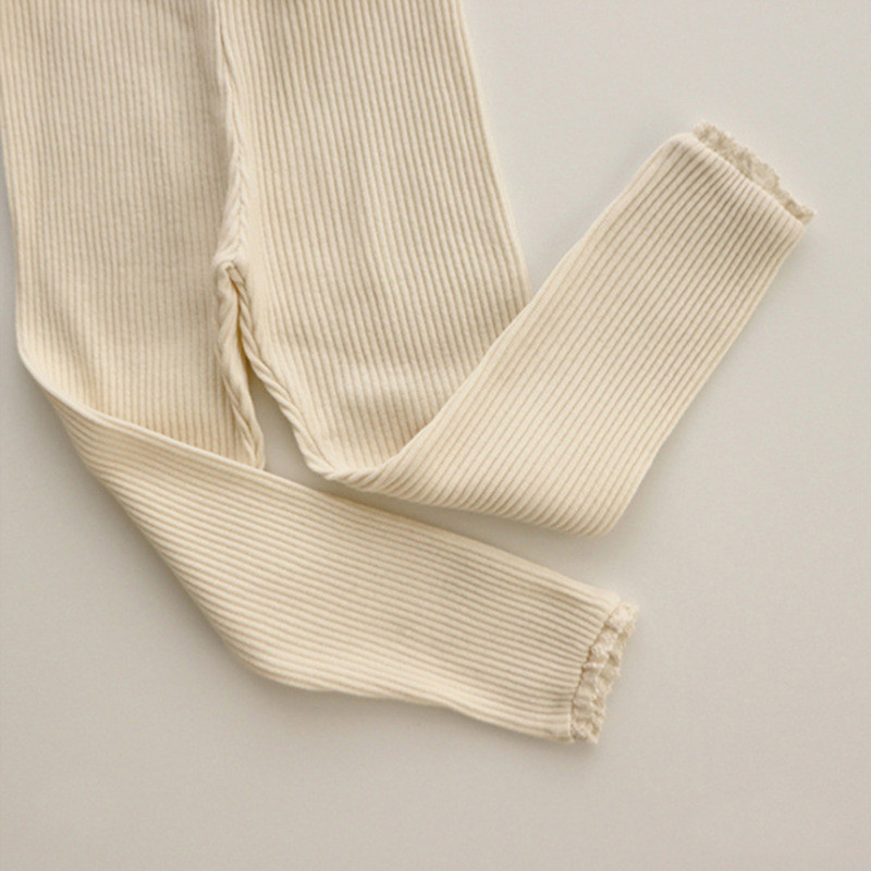 Sügisesed Tüdrukute Retuusid Kevadised Uued Lasteriided Tüdrukute Pitspüksid Kantavad Laste Triibulised Mitmekülgsed Püksid