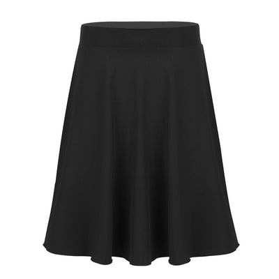 Fuste Maxi Fete Sifon Talie elastica Cerc complet Panglici Fusta lunga uniforma in linie A pentru dans Rochie pentru balet Copii 6-12 ani