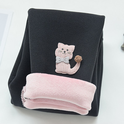 Tajice za djevojčice Fleece Tanki Baršun Proljeće Jesen 2023 Tople Baby Pamučne Hlače Dječje Hlače Zimska Odjeća za Djevojčice