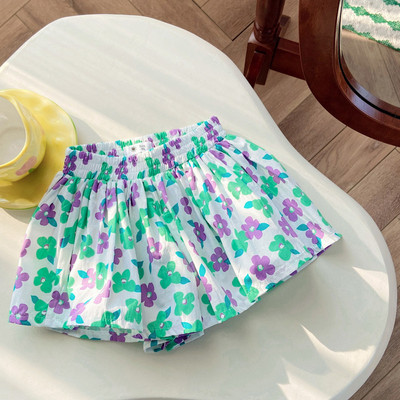 Ljetne nove tutu suknje za djevojčice, dječja suknja za djevojčice s elastičnim strukom, cvjetna suknja za djevojčice, šifon za djevojčice, dječja tutu suknja za djevojčice QZ242