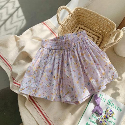 Ljetne nove tutu suknje za djevojčice, dječja suknja za djevojčice s elastičnim strukom, cvjetna suknja za djevojčice, šifon za djevojčice, dječja tutu suknja za djevojčice QZ242