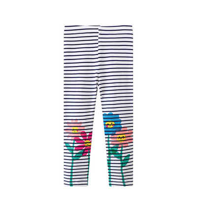 Dječje Tajice Pamučne hlače Životinje iz crtića Djevojčice Na pruge Novo proljeće ljeto Dječje pencil hlače