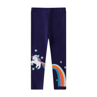 Desene animat unicorn stele cu imprimeu fete jambiere pantaloni modă bumbac primăvară toamnă copii skinny pantaloni copii mici