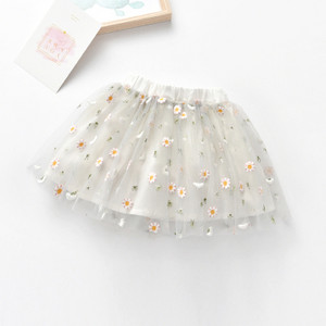 Kratke suknje za djevojčice Suknje Ljetne korejske dječje suknje princeza Dječje mrežaste plesne suknje Dječje puf suknje