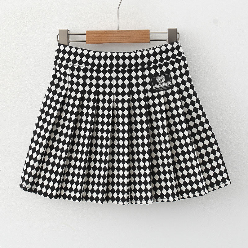 Karirane plisirane suknje za djevojčice, nove 2022., mini suknje za tinejdžerice, ljetna suknja, dječja plesna odjeća za princeze u korejskom stilu