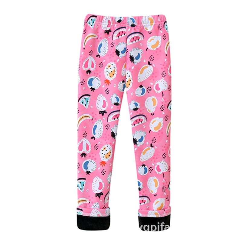 Vaikų pavasario ir rudens žiemos mergaičių antblauzdžiai princesėms mergaitėms yra šilti ir sutirštintos ilgos pieno susmulkintos antblauzdos yra dėvimos išorėje