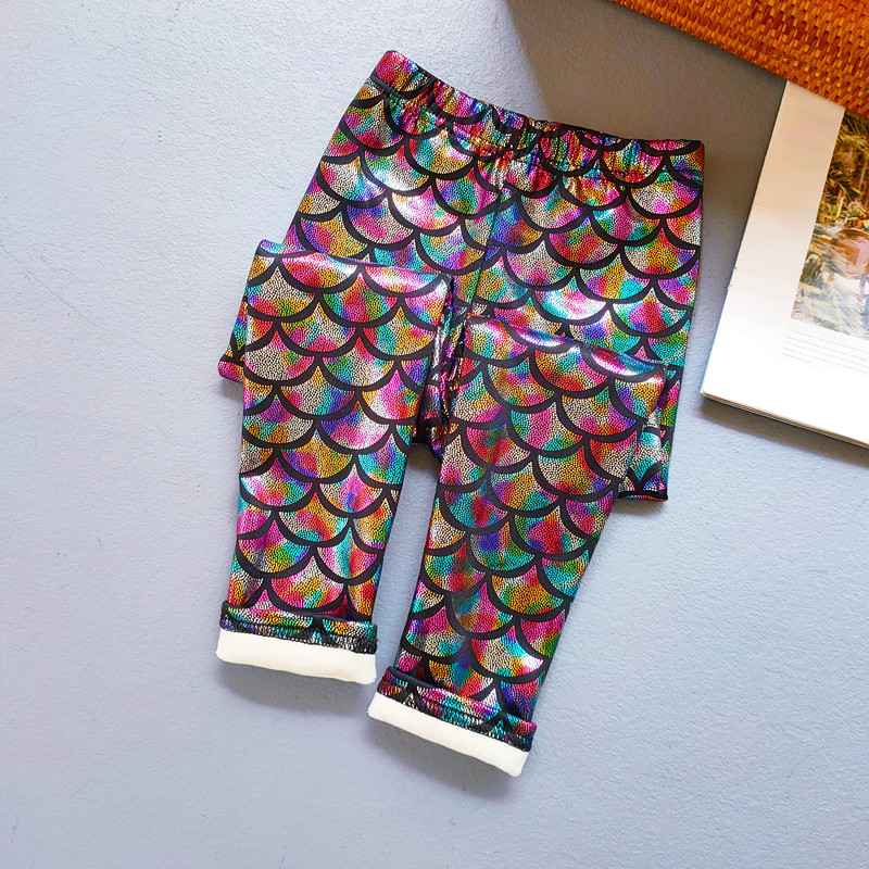 Lastepüksid, 2021. aasta sügistalv, tüdrukud, poisid, läikivad PU-nahast säärised pluss samet, soojapidavad püksid, õhukesed püksid