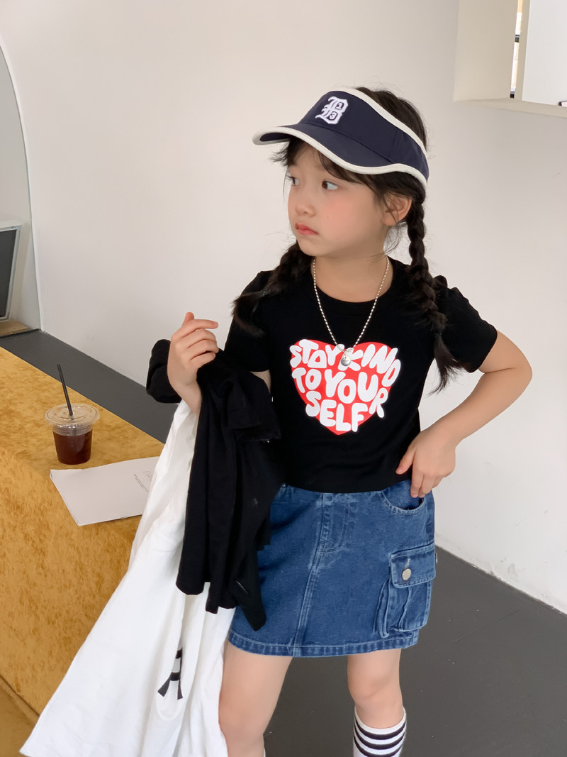 Suknje Ljeto 2023. A kroja dužine iznad koljena Elastični struk Labavi pamuk Nova korejska moda Ležerna dizajnerska djeca Djevojčice