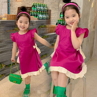 Γλυκό Παιδικό Φόρεμα Καλοκαιρινό Κοριτσίστικο Δαντελένιο Φόρεμα 3-7 ετών Παιδικά Ρούχα Κορίτσια Μόδα Παιδικά Στολή Φορέματα για Κορίτσια Μωρό