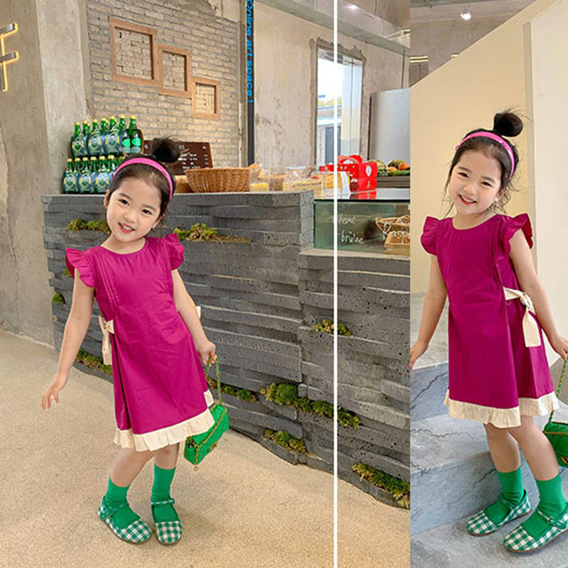 Γλυκό Παιδικό Φόρεμα Καλοκαιρινό Κοριτσίστικο Δαντελένιο Φόρεμα 3-7 ετών Παιδικά Ρούχα Κορίτσια Μόδα Παιδικά Στολή Φορέματα για Κορίτσια Μωρό