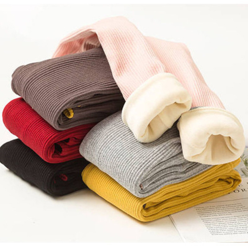 Γλυκό κολάν για κορίτσια μασίφ βελούδινο παντελόνι Φθινόπωρο Χειμώνας Παιδικό Βαμβακερό Stretch Ζεστό Παντελόνι Βρεφικά Κοριτσίστικα Ελαστική μέση Λεπτή Παντελόνα