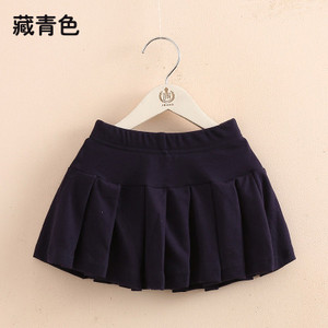 2023 Jesen Proljeće Ležerna 3-8 9 10 12 godina Dječja pamučna odjeća Školska jednobojna suknja za ples za djevojčice s kratkim hlačama