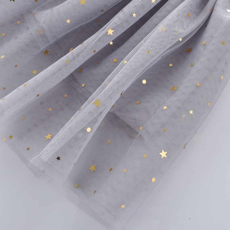 Dječja suknja haljina za djevojčice Haljina princeze sa zvijezdama i šljokicama Plesna TuTu suknja Party Baletna modna mrežasta haljina Dječja odjeća