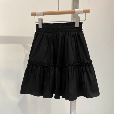Ljetne suknje za djevojke visokog struka Suknje A kroja u korejskom stilu s volanima za tinejdžerice
