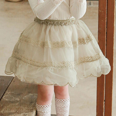 Suknja za djevojčice u korejskom stilu, modna slatka mrežasta suknja za djevojčice, nova dječja suknja visokog struka, dječja odjeća DT597