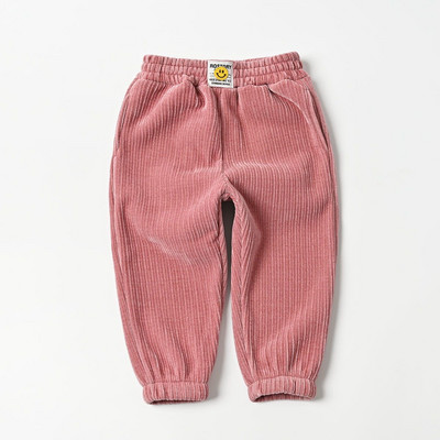 Dječja odjeća jesen zima nove hlače za bebe i baršunaste dječje hlače ležerne termo hlače za muškarce i žene