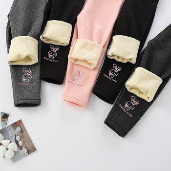 Κοριτσίστικα κολάν φλις φθινοπώρου και χειμώνα Κορεατική έκδοση Παιδικό παχύ καρτούν Λεπτό εξωτερικό παντελόνι Baby Fashion Casual παντελόνι