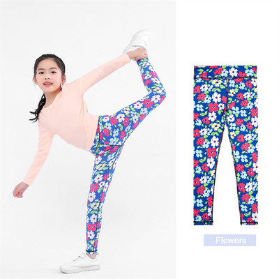 Teenage Gilr Leggings Push Up Αθλητισμός Δυνατό Stretch Παιδική Γυμναστική Γυμναστική για τρέξιμο Παντελόνι γιόγκα έξω από τα ενδύματα Κολάν Fitness