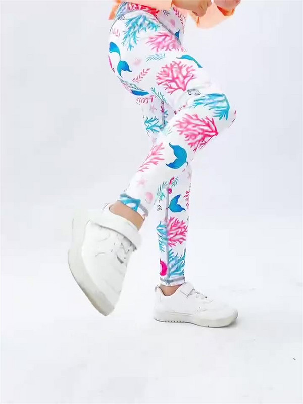 Tinejdžerke Tajice Push Up Sport Jaka rastezljivost Djeca Studenti Fitnes Trčanje Hlače za jogu Gornja odjeća Tajice Fitnes