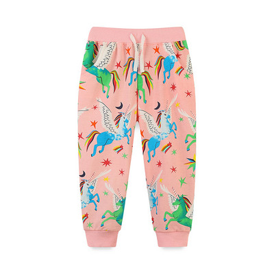 2023. Sportske hlače za djevojčice Strawberry Vez Ležerne trenirke Dječje hlače s uzicom Božićne pamučne novogodišnje hlače za djevojčice