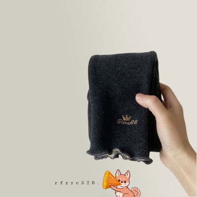 Dječja odjeća, deblja topla kruna, hlače od kašmira za djevojčice, jesen, zima, korejske dječje plus baršunaste hlače, tajice za djevojčice