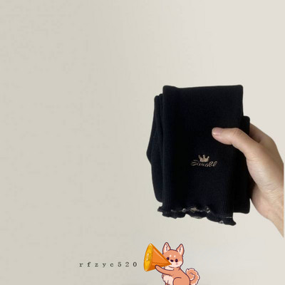 Dječja odjeća, deblja topla kruna, hlače od kašmira za djevojčice, jesen, zima, korejske dječje plus baršunaste hlače, tajice za djevojčice